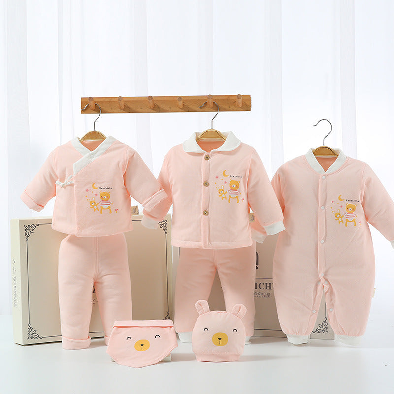 Baby cotton-padded suit