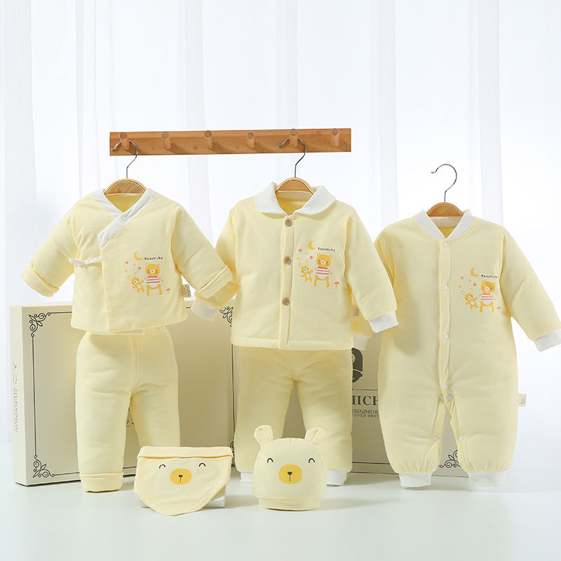 Baby cotton-padded suit