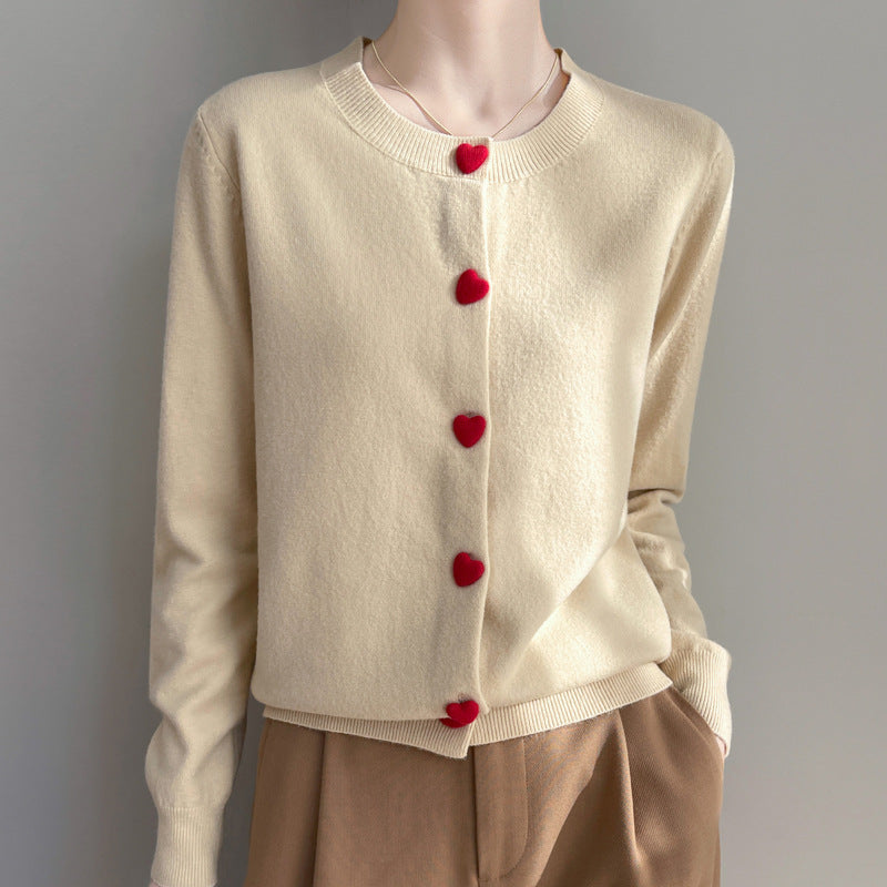 All-match Sweater Thin Coat