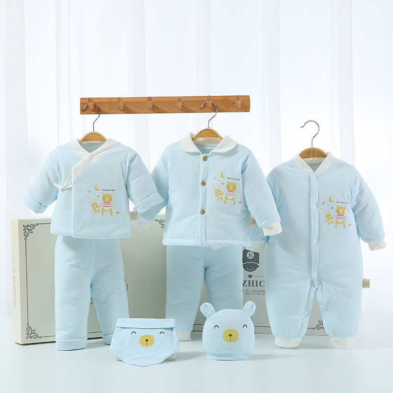 Baby cotton-padded suit