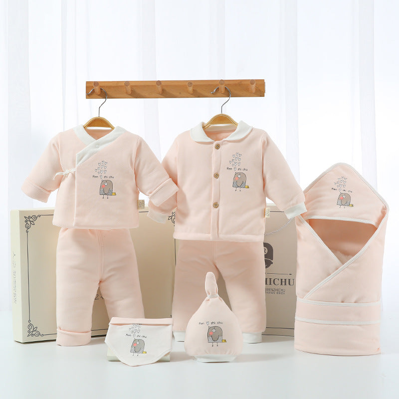 Baby cotton-padded suit