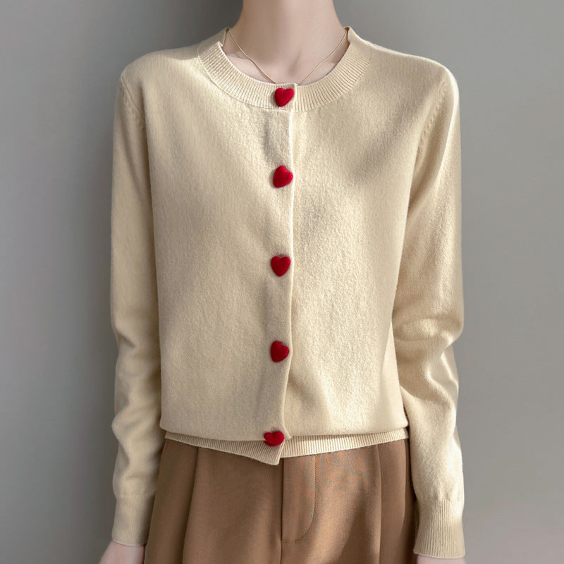 All-match Sweater Thin Coat
