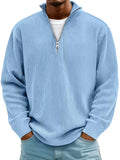 Men's Casual Long-Sleeve Polo Shirt/Sweatshirt