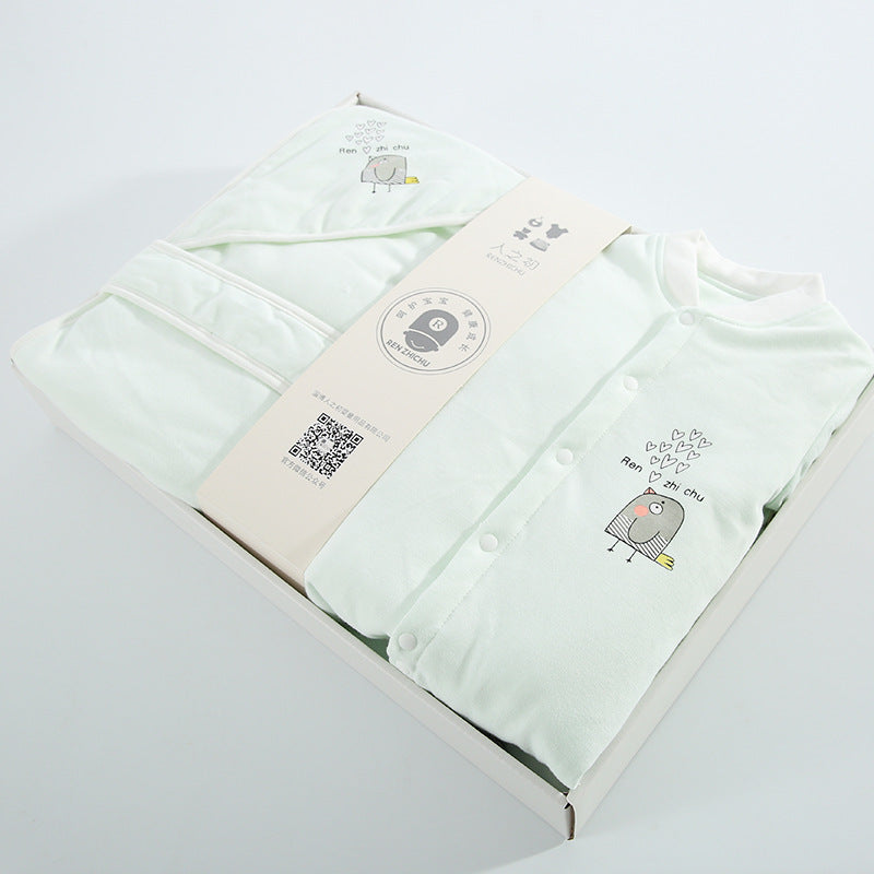 Baby cotton-padded suit