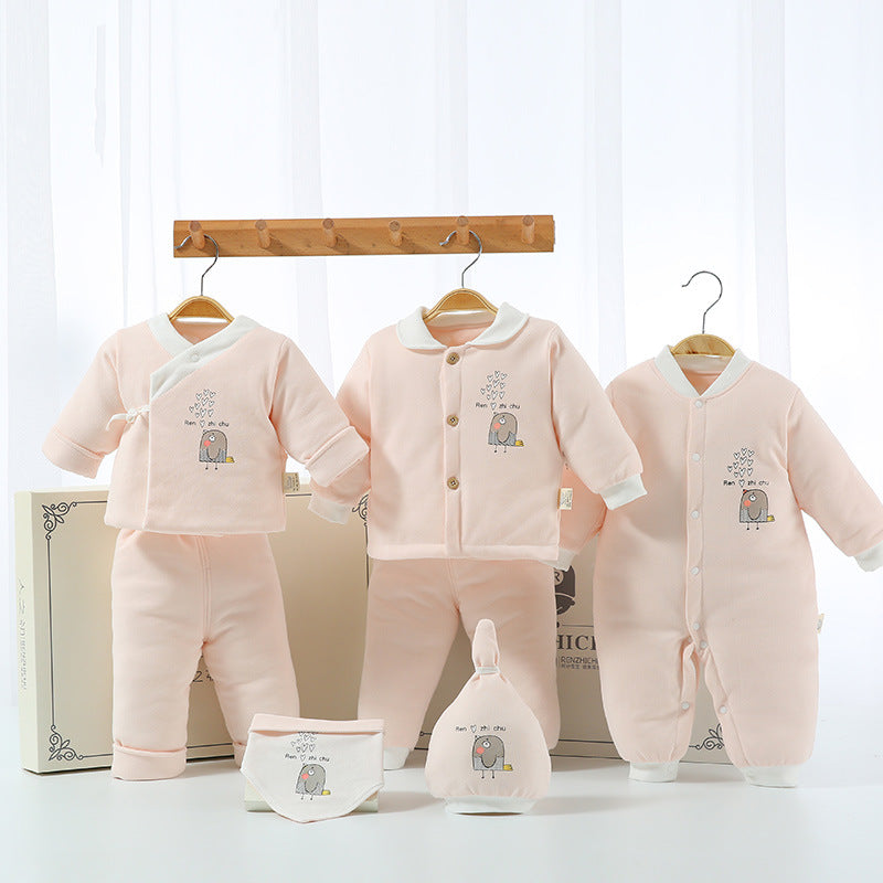 Baby cotton-padded suit