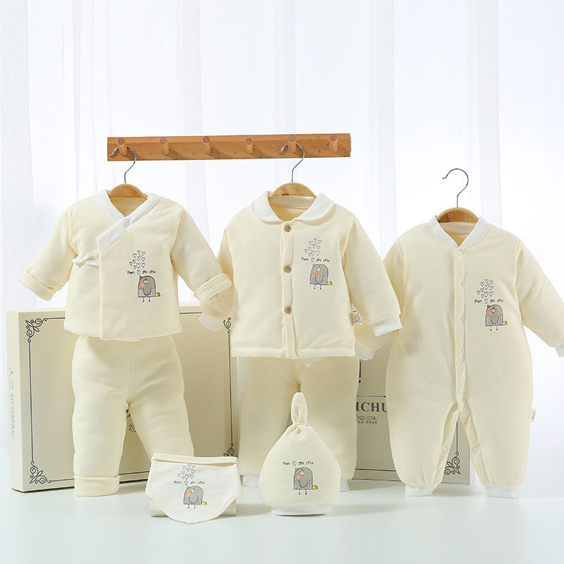 Baby cotton-padded suit