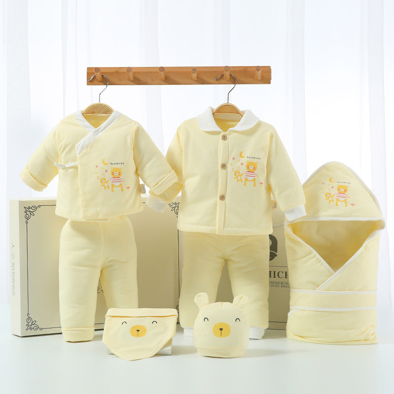 Baby cotton-padded suit