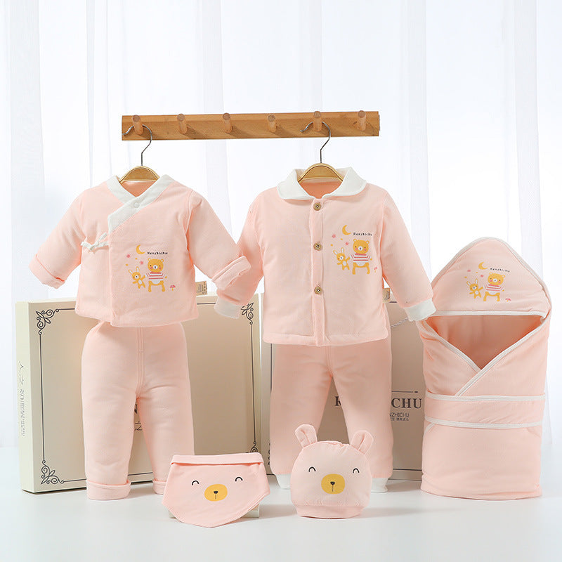 Baby cotton-padded suit